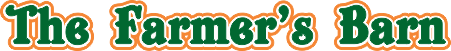 The Farmer's Barn Corn Maze, Family Fun and Farm Fresh Produce Logo